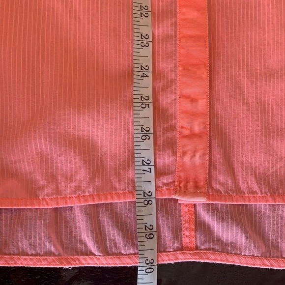 J.Crew Neon Coral Grosgrain Grain Ribbon Long Sleeve Blouse Size 0 - Picture 13 of 15
